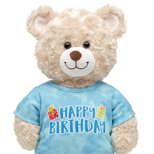 Blue Tie-Dye Birthday T-Shirt for Plush Toys | Build-A-Bear® - US 6292