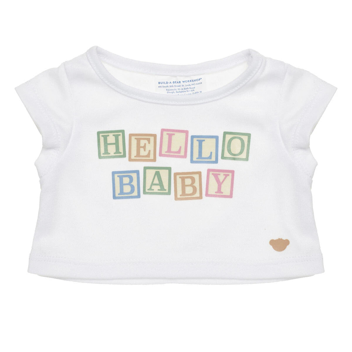 Baby Brown Teddy Bear "Hello Baby" Gift Set | Build-A-Bear® - US 3573