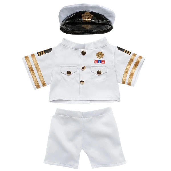 Naval Officer Uniform 3 pc. for Stuffed Animals | Build-A-Bear® - US 2163