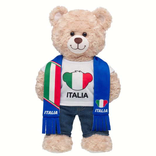 Italy Scarf & T-Shirt Set | Build-A-Bear - US 4848
