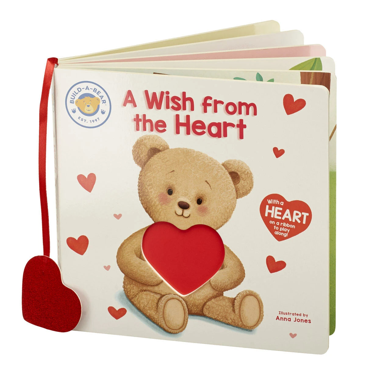"A Wish from the Heart" Board Book | Build-A-Bear® - US 6378