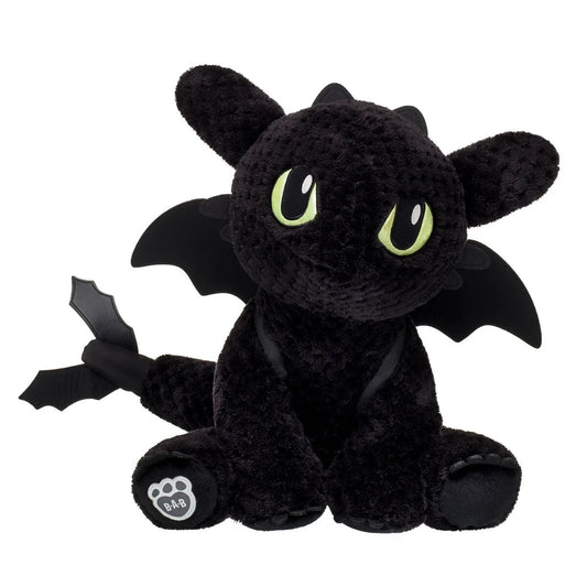 How to Train Your Dragon Toothless Plush & Saddle | Build-A-Bear® - US 8905