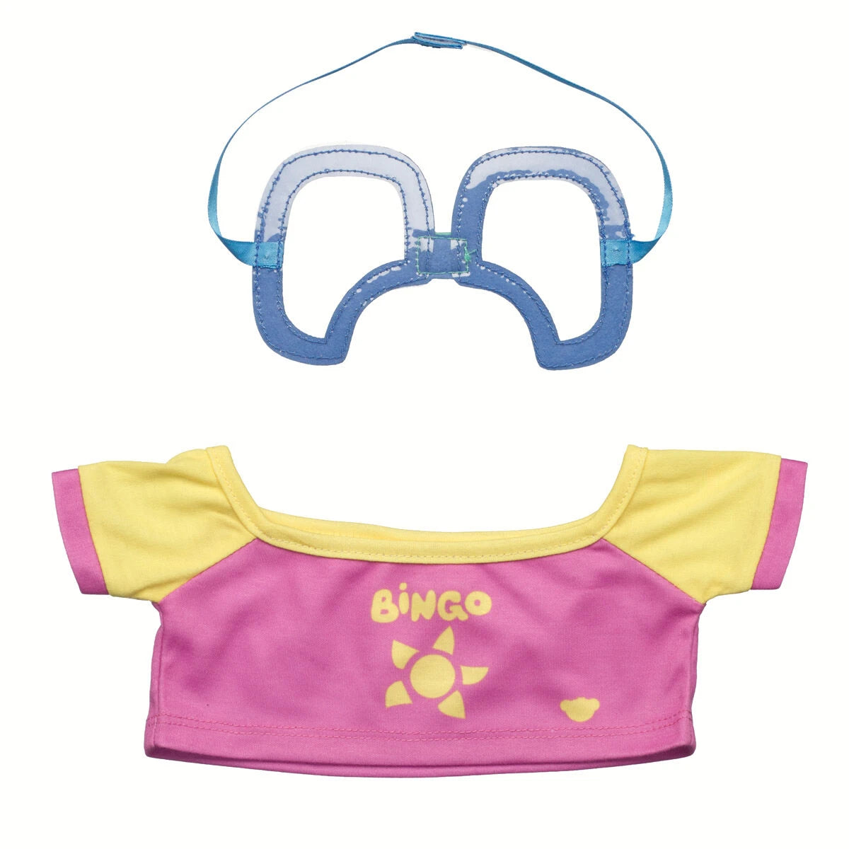 Bingo Swim Shirt & Goggle Set | Build-A-Bear - US 7305