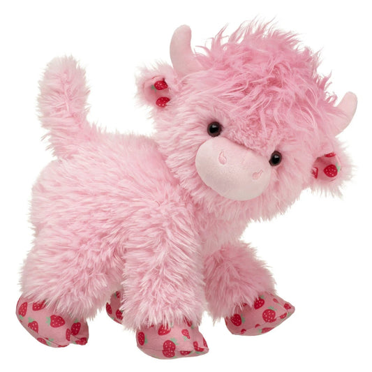 Strawberry Highland Cow Stuffed Animal | Build-A-Bear® - US 2883