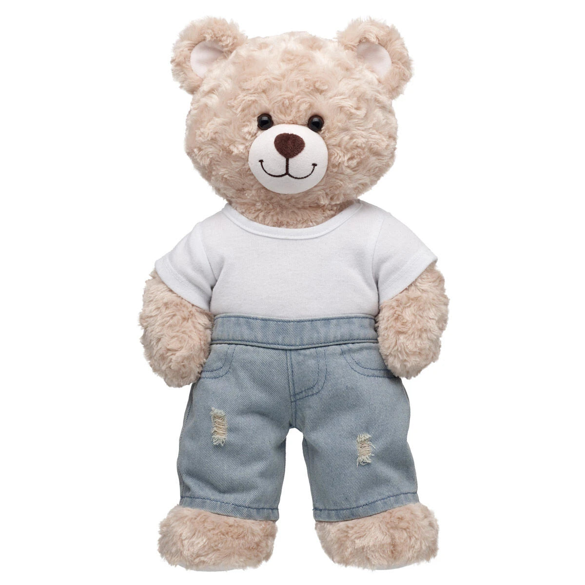 Distressed Light Denim Jeans | Build-A-Bear - US 0435
