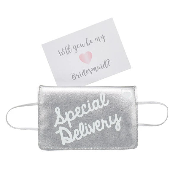 Will You Be My Bridesmaid? Envelope Wristie for Stuffed Animals | Build-A-Bear® - US 6716
