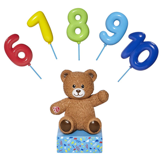 Build-A-Bear® Brown Bear Base with CeleBEARate Balloon Inserts (6-10) - US 3944