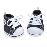 Black Canvas High-Tops | Build-A-Bear - US 8137