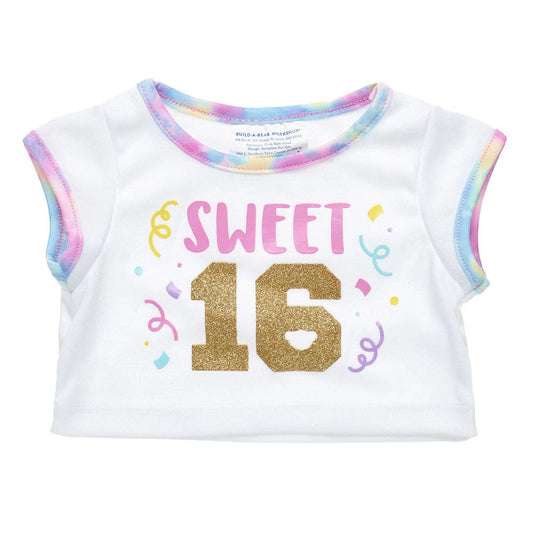 Online Exclusive Sweet 16 T-Shirt for Stuffed Animals | Build-A-Bear® - US 3417