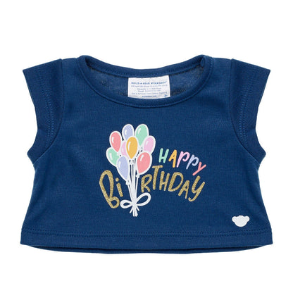 Birthday Balloons T-Shirt for Stuffed Animals | Build-A-Bear® - US 0584