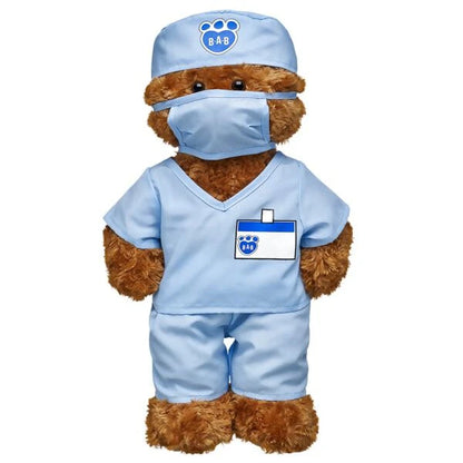 Blue Scrubs 4 pc. for Stuffed Animals | Build-A-Bear® - US 9510