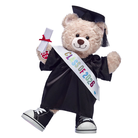 Happy Hugs Teddy Bear Class of 2026 Graduation Gift Set | Build-A-Bear - US 3709