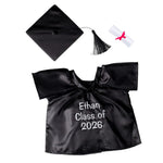 Personalized Embroidered Black Graduation Set | Build A Bear - US 1983