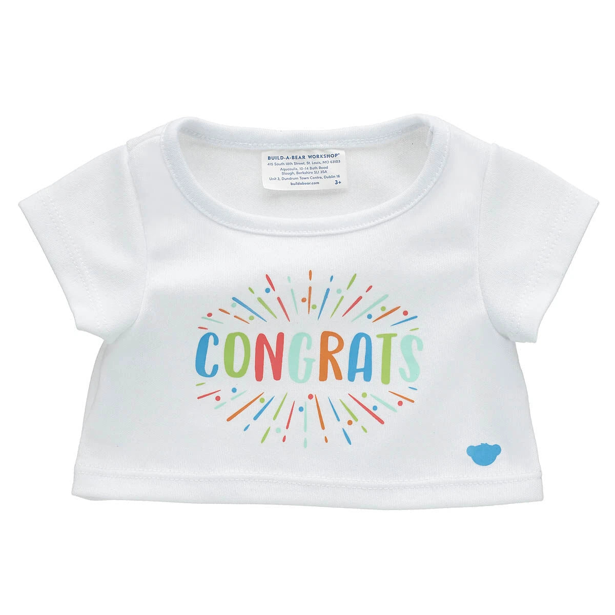 Congrats Plush Toy T-Shirt | Build-A-Bear® - US 2260