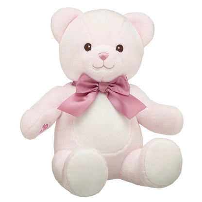 Baby Pink Teddy Bear with Gifting Bow | Build-A-Bear® - US 0240