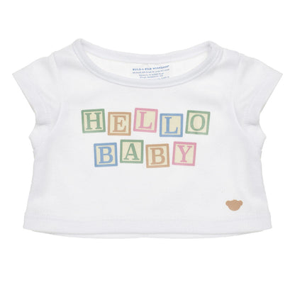 Baby Brown Teddy Bear "Hello Baby" Gift Set | Build-A-Bear® - US 8340