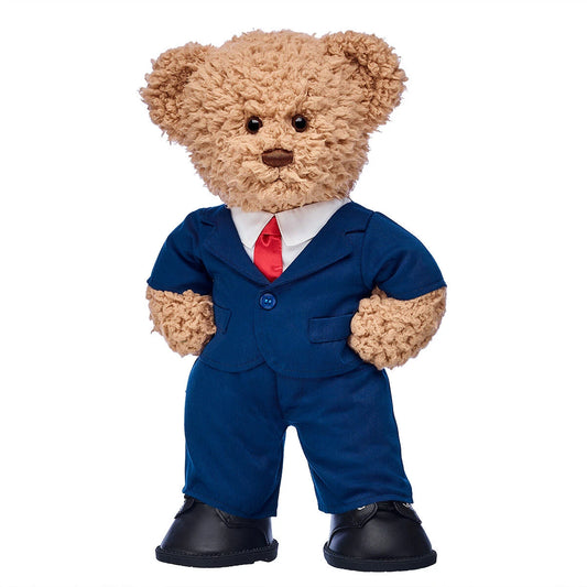 Timeless Teddy Bear Business Suit Gift Set | Build-A-Bear® - US 5637