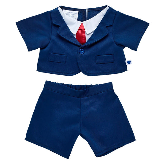 Navy Business Suit 2 pc. for Stuffed Animals | Build-A-Bear® - US 3898