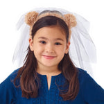 Bear Ears Headband and Veil for Kids - US 2318