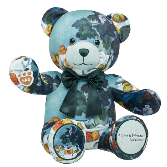 Cézanne Still Life Painting Teddy Bear &amp; Bow | Build-A-Bear® - US 1594