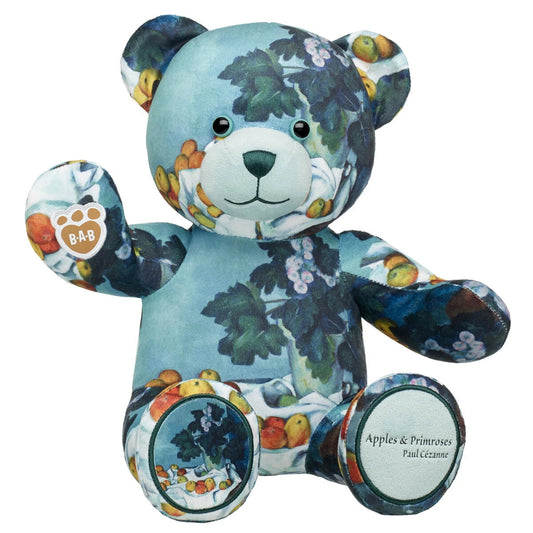 Cézanne Still Life Painting Teddy Bear &amp; Bow | Build-A-Bear® - US 6651