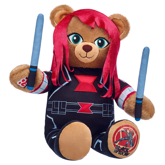 Marvel Black Widow Inspired Teddy Bear | Build-A-Bear® - US 0471