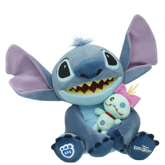 Disney Stitch Plush with Scrump Wristie | Build-A-Bear® - US 7239