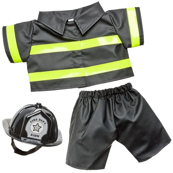 Firefighter Costume 3 pc. for Stuffed Animals | Build-A-Bear® - US 7649
