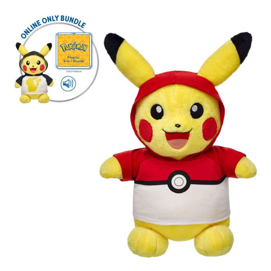 Pokémon Pikachu Plush Hoodie Bundle | Build-A-Bear® - US 2756