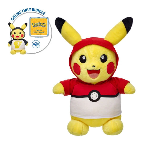 Pokémon Pikachu Plush Hoodie Bundle | Build-A-Bear® - US 2326