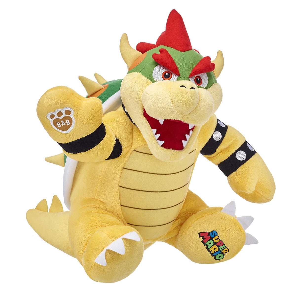 Super Mario Bowser Plush w/ 5-in-1 Sound | Build-A-Bear - US 3646
