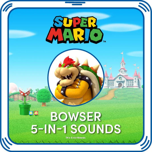 Super Mario Bowser 5-in-1 Sounds | Build-A-Bear - US 6310