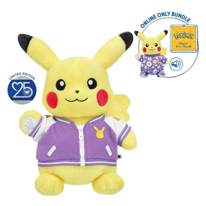 Build-A-Bear 25th Celebration Pokémon Pikachu Plush Bundle - US 1063