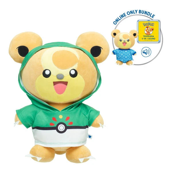 Pokémon Teddiursa Plush Bundle | Build-A-Bear® - US 6775
