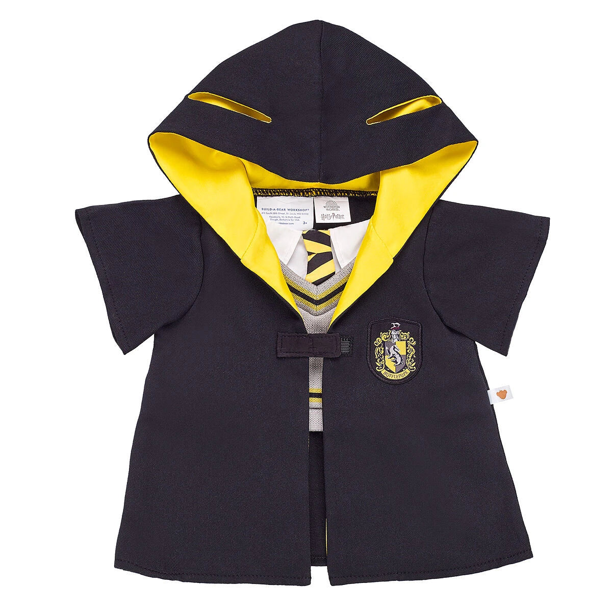 Hufflepuff House Robe for Stuffed Toys | Harry Potter at Build-A-Bear® - US 6568