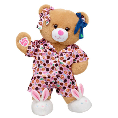 Girl Scout Cookie Teddy Bear Pajama Gift Set w/ Bows | BAB - US 9689