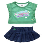 Girl Scout Denim Skirt Set | Build-A-Bear - US 1487