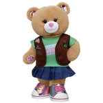 Girl Scout Cookie Teddy Bear Brownie Gift Set | BAB - US 3640