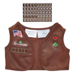 Girl Scout Brownie Uniform Vest for Stuffed Animals | Build-A-Bear® - US 3243