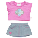Girl Scout Trefoil Skirt Set for Plush Toys | Build-A-Bear® - US 1250