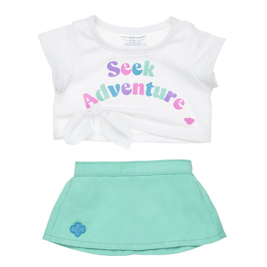 Girl Scout "Seek Adventure" Skirt Set for Stuffed Animals | Build-A-Bear® - US 9618