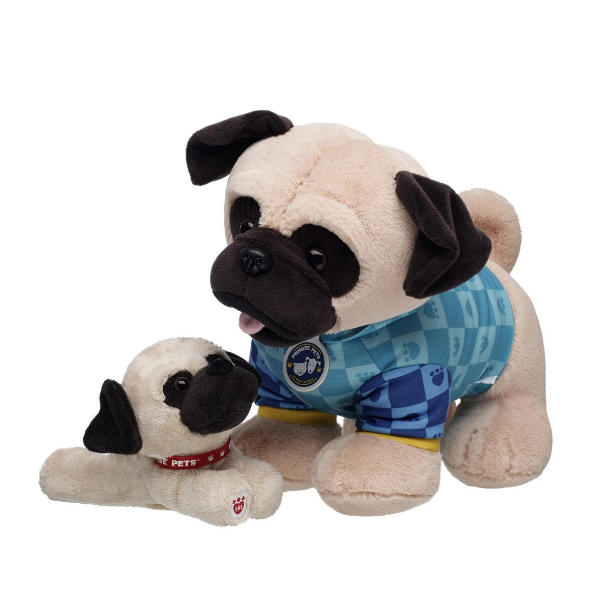 Promise Pets Pug Stuffed Animal Mini Beans Gift Set | BAB - US 7321