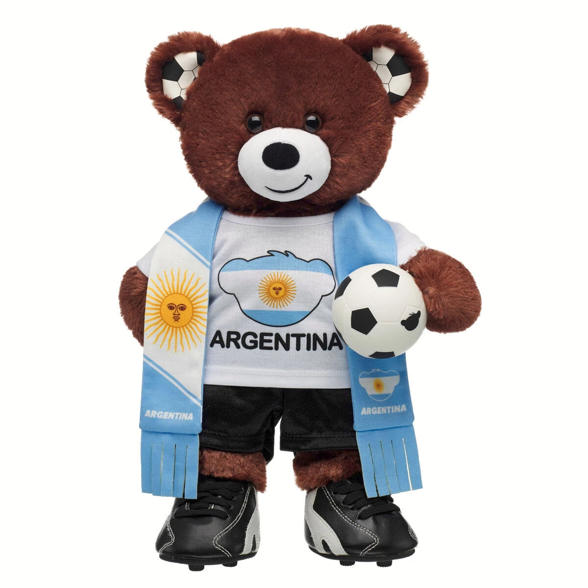 Let's Goal Bear Argentina Gift Set | Build-A-Bear - US 4414