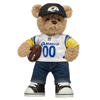 Los Angeles Rams Timeless Teddy Bear Football Gift Set - US 3580