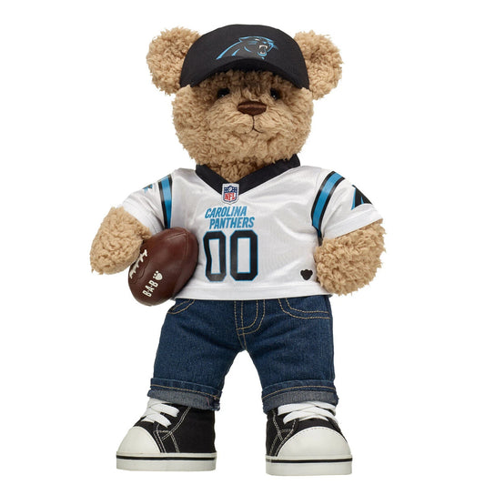 Carolina Panthers Timeless Teddy Bear Football Gift Set - US 7764