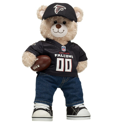 Atlanta Falcons Happy Hugs Teddy Bear Football Gift Set - US 7930