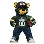 Green Bay Packers Fan Hat Teddy Bear Gift Set - US 3967