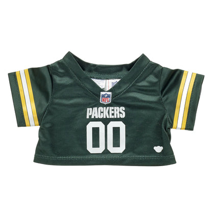 Green Bay Packers Fan Hat Teddy Bear Gift Set - US 6658