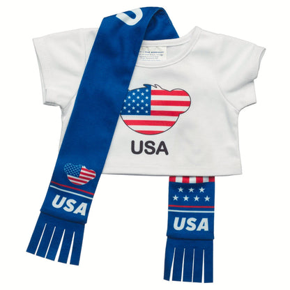 Let's Goal Bear USA Gift Set | Build-A-Bear - US 6068