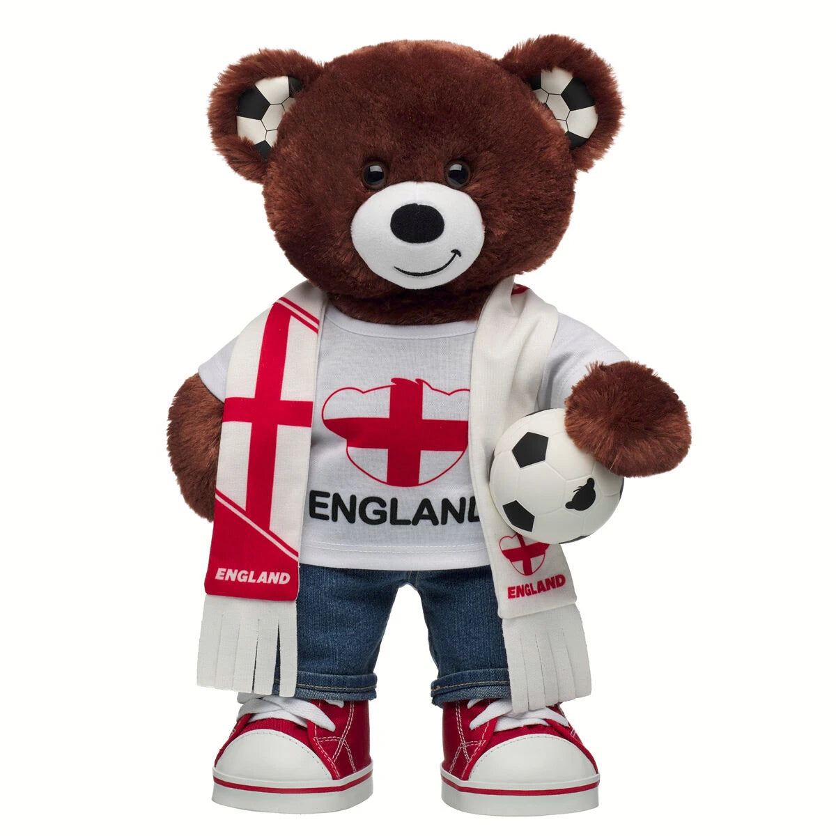 Let's Goal Bear England Gift Set | Build-A-Bear - US 1691